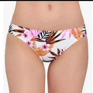 Salt & Cove Tropic Time‎ Printed Cinch-Back Bikini Bottom  NWT